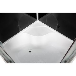 Душевая кабина Deto B10 BLACK 100х100х208 см