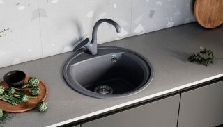 Смеситель для кухни Ulgran Classic U-001-302 песочный