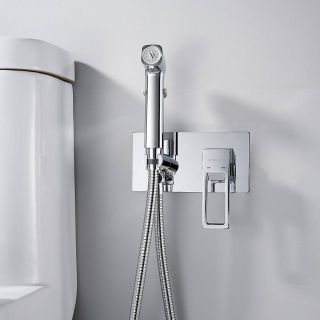 Гигиенический душ со смесителем Shevanik S6805 хром