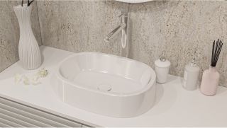 Раковина Whitecross Obsidian A 0733.050035.100 50см белый глянец