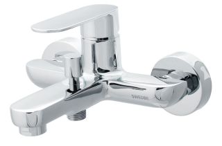 Смеситель для ванны Swedbe Vulcan 1130 хром