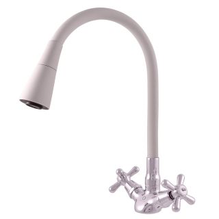 Смеситель для кухни Rav Slezak Morava Retro MK120.5/13S хром белый