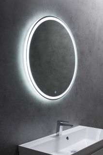 Зеркало BelBagno с LED-подсветкой и сенсорным управлением SPC-RNG-600-LED-TCH
