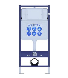 Комплект унитаза с инсталляцией Aquatek Set Aquatek Европа cm T инсталляция Standard INS-0000012 унитаз Европа AQ1900T-00 с тонким сиденьем soft-close