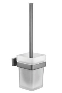 Ёршик для унитаза Shevanik SG5600T оружейная сталь