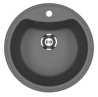 Кухонная мойка Ulgran Classic U-601-343 антрацит
