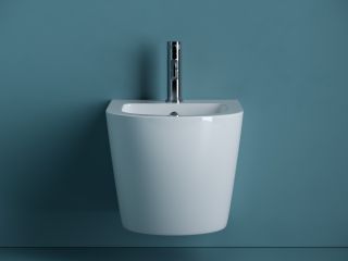 Биде подвесное Ceramica Nova Uno CN11002 белый