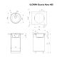 Кухонная мойка Ulgran Quartz Nora 485-02 лён