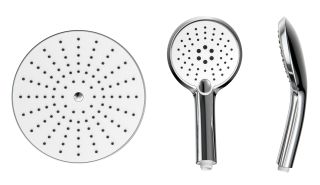 Душевая стойка Laguraty Thermostat 17050 с изливом и термостатом хром