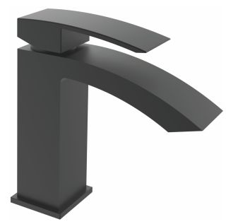 Смеситель для раковины Rose R1501H чёрный матовый