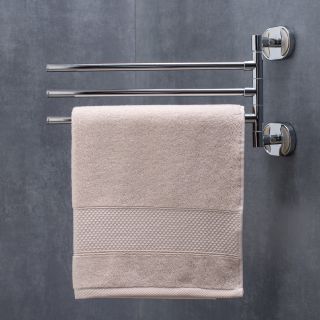 Поворотный полотенцедержатель РМС A1025 тройной хром