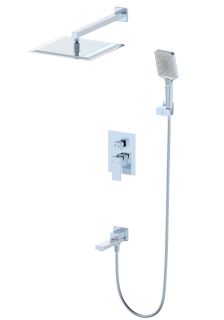 Душевой комплект Wonzon & Woghand Cube WW-88939016-CR хром