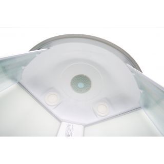 Душевая кабина Deto L 901 с гм. и эл. 100х100х215 см