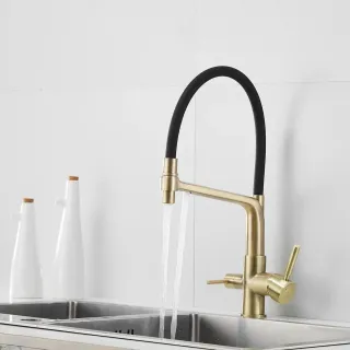 Смеситель для кухни Rose R658Q бронза