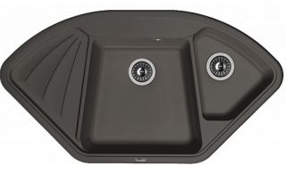 Кухонная мойка Florentina Капри антрацит