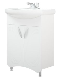 Тумба под раковину Corozo Кентис 60см белый SD-00000314