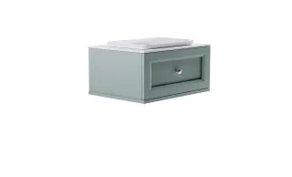 Тумба с раковиной Astra-Form Классик 4631177713989 70 см зелёный матовый