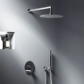 Встраиваемая душевая система Damixa Scandinavian Pure 936520000 со смесителем хром