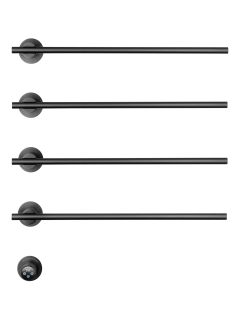 Полотенцесушитель электрический встраиваемый Wonzon & Woghand Dortmund WW-A364-GM 58x70 см с внутренней частью тёмный графит