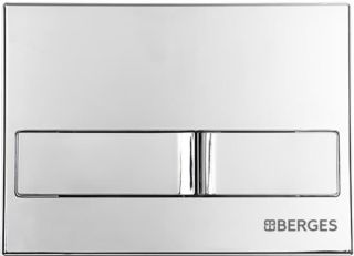 Комплект Berges 4в1 043245: инсталляция NOVUM525 кнопка L3 хром глянец унитаз Puma XL Rimless сиденье Toma Slim SO