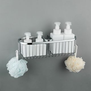 Полочка для ванной Frap F354 хром