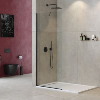 Душевая перегородка CEZARES LIBERTA-L-1-TB-140-C-NERO