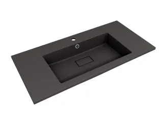 Раковина на тумбу Style Line Line СС-00002456 100 см антрацит