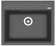Кухонная мойка Florentina Липси 600 чёрный
