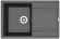 Кухонная мойка Florentina Родос 760 антрацит
