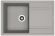Кухонная мойка Florentina Липси 780 грей