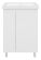 Напольная тумба под раковину Misty Лира 60см белый