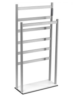 Напольный полотенцесушитель электрический Wonzon & Woghand Essen WW-A407-BR 47x95 см брашированный никель