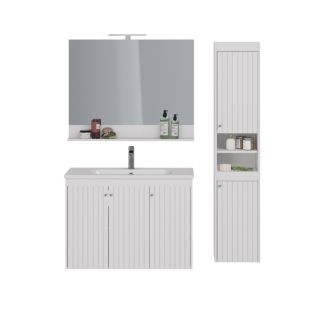 Зеркало Lemark ROMANCE LM07R100Z 100 см подвесное с полкой