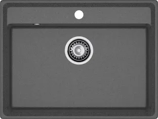 Мойка кухонная GranFest LEVEL LV-660 графит