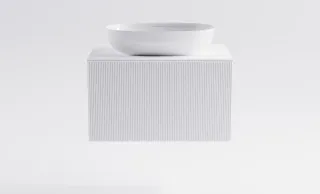 Тумба с раковиной Astra-Form М-40 4631177714757 70 см белый матовый