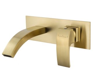 Встраиваемый смеситель для раковины Wonzon & Woghand Fit WW-88869009-BG брашированное золото