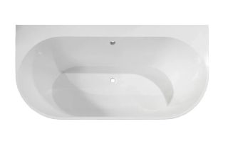 Ванна из литьевого мрамора Эстет Miami silk ФР-00014539 170x85см белый матовый