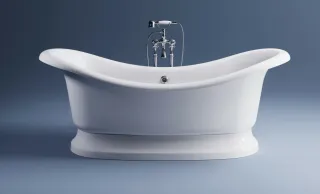 Ванна из искусственного камня Astra-Form Мальборо 01010031 190x86 см белый глянец