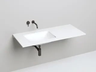 Встраиваемая раковина Salini Marea 06 S-Stone 1802206M 55см белый матовый