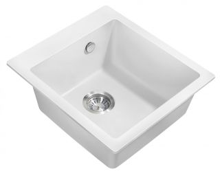 Мойка для кухни Milacio Murcia 46 Cuarzo MC.77032 белый