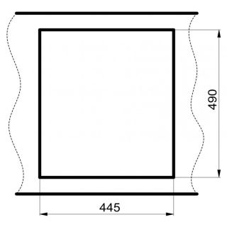 Мойка для кухни Milacio Murcia 46 Cuarzo MC.77032 белый
