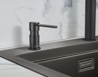 Дозатор для кухонной мойки Milacio MCU.935.TB Total Black