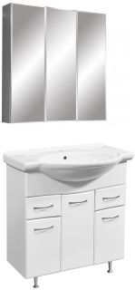 Зеркало-шкаф Stella Polar Концепт Парма SP-00000126 80х70