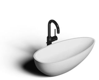 Раковина накладная by Deonria Melo 60см белый