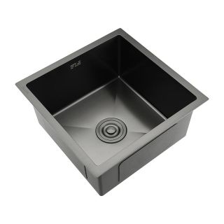 Мойка для кухни с коландером Gappo GS4444-6 чёрный