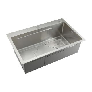 Мойка для кухни с коландером Gappo GS7246 сатин