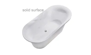 Ванна из искусственного камня Astra-Form Монако 01010078 174x80 см белый матовый