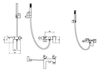 Держатель лейки 473-MG