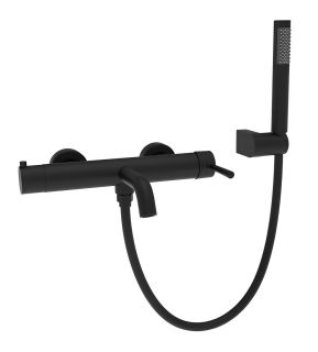 Смеситель для ванны Raiber Graceful RPB-003 чёрный матовый