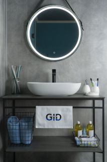 Раковина Gid N9234 51133 накладная белая 56x39x12.5